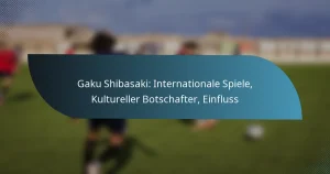Gaku Shibasaki: Internationale Spiele, Kultureller Botschafter, Einfluss