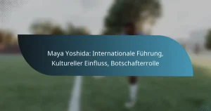 Maya Yoshida: Internationale Führung, Kultureller Einfluss, Botschafterrolle